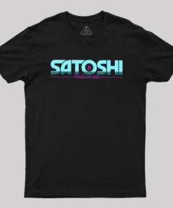Satoshi Nakamoto Geek T-Shirt