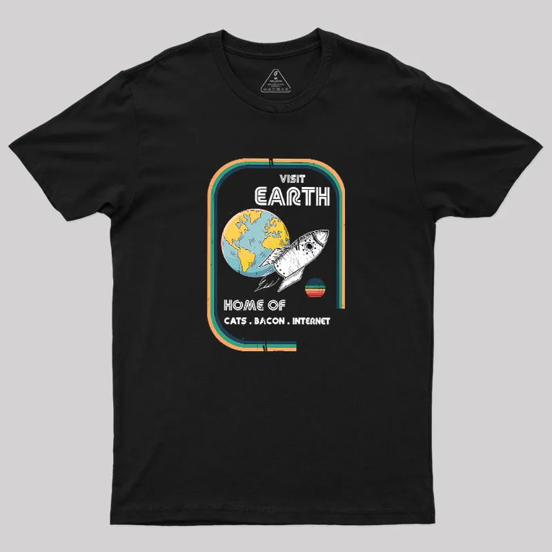 Visit Earth Geek T-Shirt