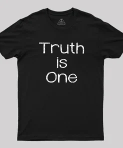 Alternative view of Truth Is One Geek T-Shirt
