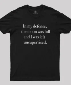 In My Defense Geek T-Shirt