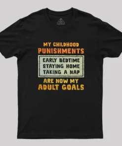 Adult Goals Geek T-Shirt