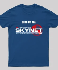 Alternative view of Chat Gpt Aka Skynet Geek T-Shirt