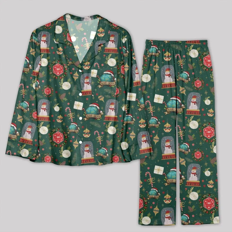 Christmas Dungeons & Dragons Pajama Sets