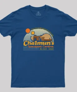 Alternative view of Chalmun's Spaceport Cantina Geek T-Shirt