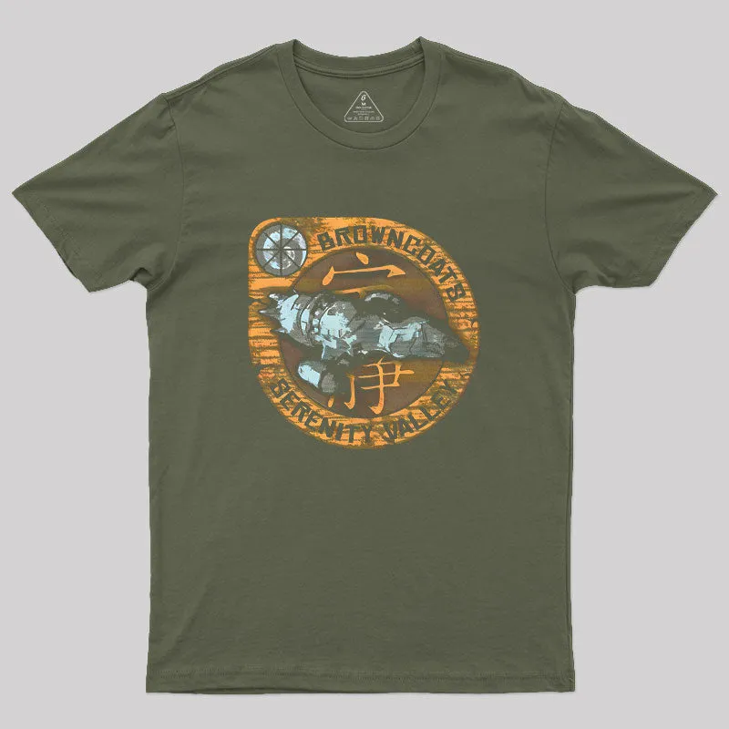 Vintage Serenity Firefly Geek T-Shirt - Image 3