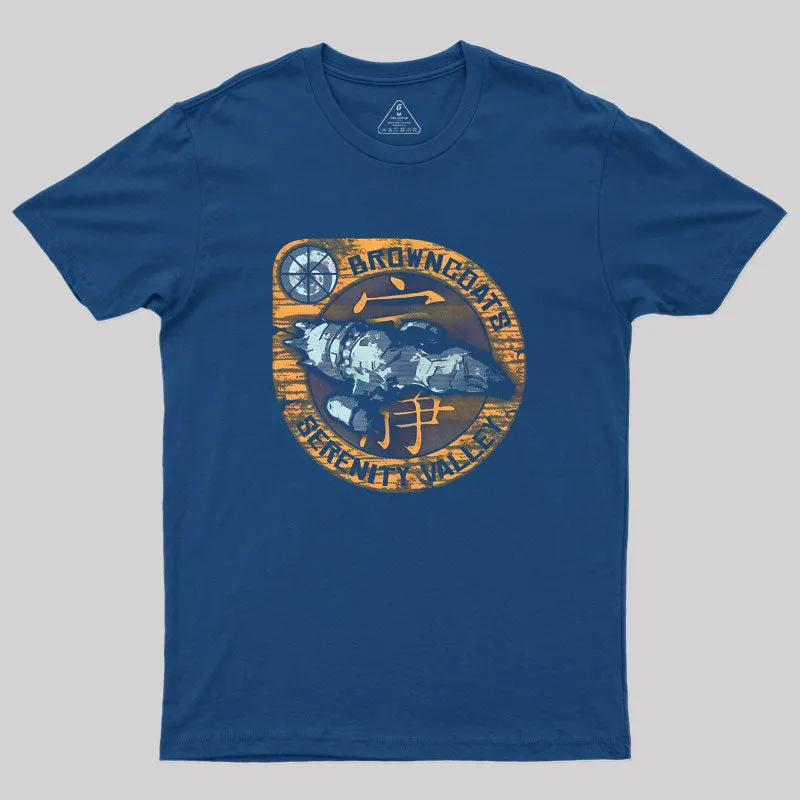 Vintage Serenity Firefly Geek T-Shirt - Image 2