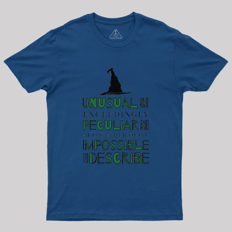 Unusual And Exceedingly Peculiar Geek T-Shirt - Image 2