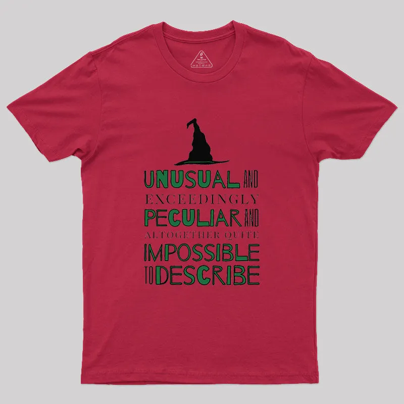 Unusual And Exceedingly Peculiar Geek T-Shirt - Image 4