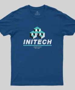 Alternative view of Initech Office Space Geek T-Shirt