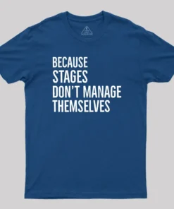 Alternative view of Funny Stages Geek T-Shirt