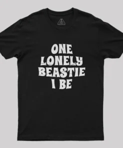 Alternative view of One Lonely Beastie I Be Geek T-Shirt