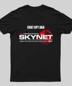 Chat Gpt Aka Skynet Geek T-Shirt