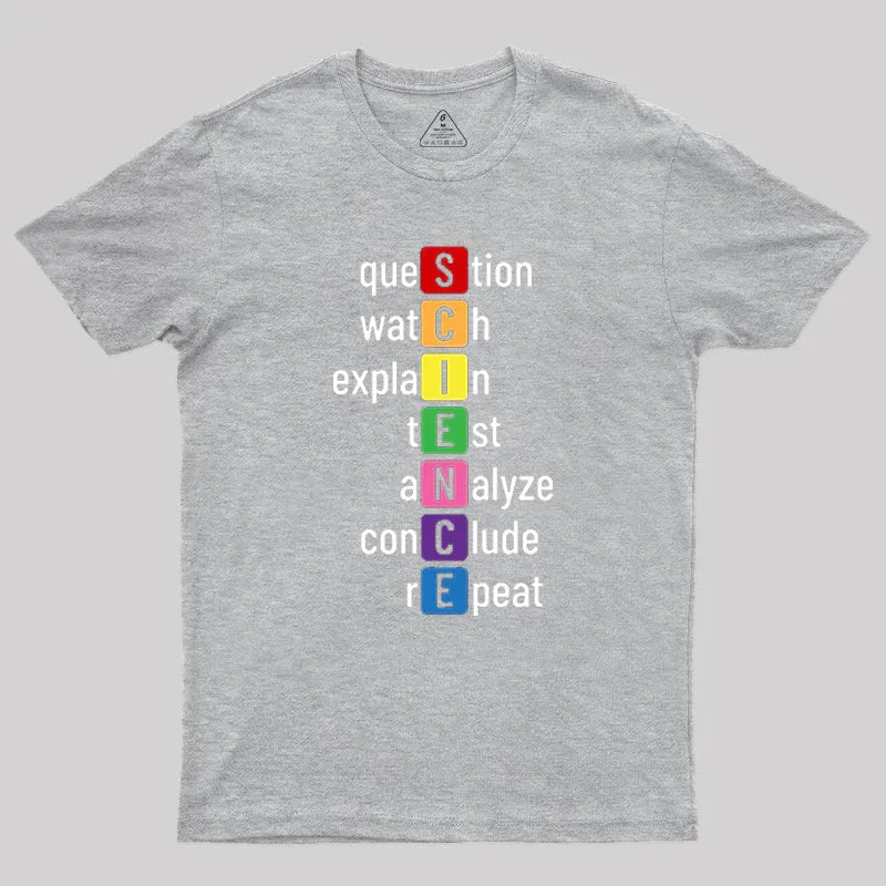 Break Down the Science Geek T-Shirt - Image 4