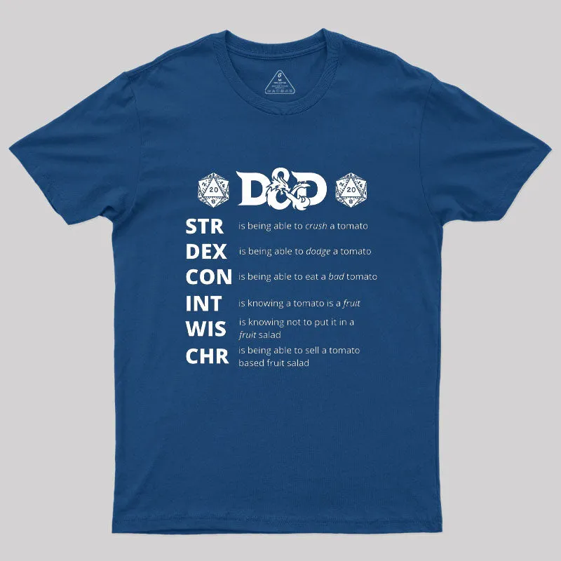 Dungeons And Dragons Gift Geek T-Shirt - Image 2