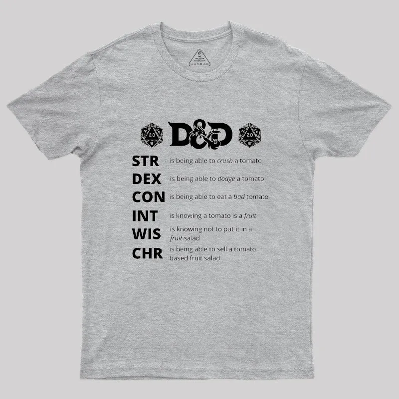Dungeons And Dragons Gift Geek T-Shirt - Image 4