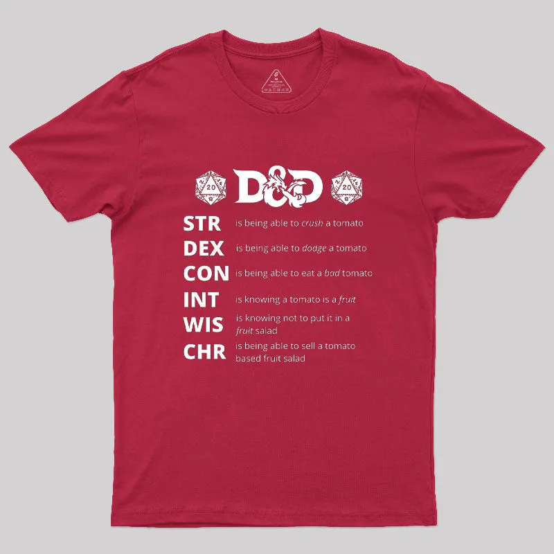 Dungeons And Dragons Gift Geek T-Shirt - Image 5