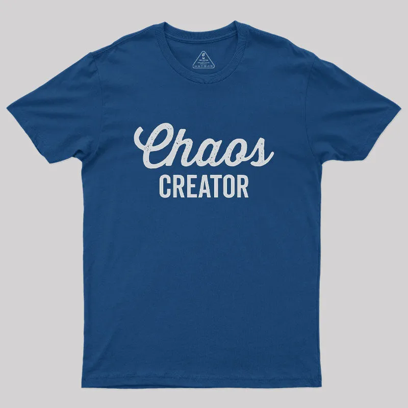 Chaos Creator Geek T-Shirt - Image 2