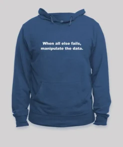Alternative view of Manipulate the Data Geek Hoodie