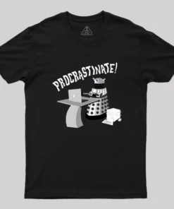 Alternative view of Procrastinate Geek T-Shirt