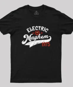 Alternative view of Team Mayhem Geek T-Shirt