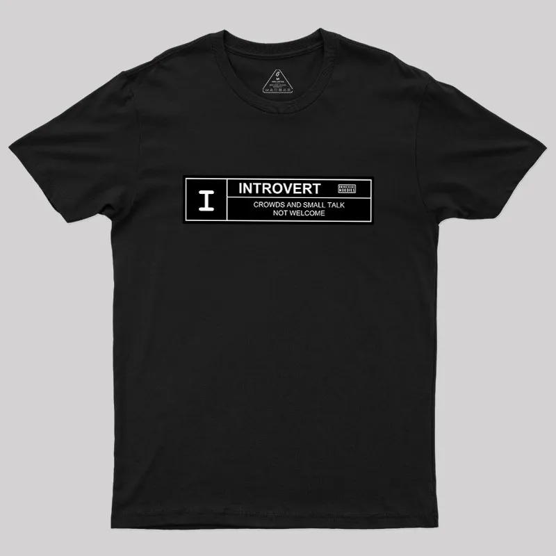 Introvert Movie Rating Geek T-Shirt - Image 2