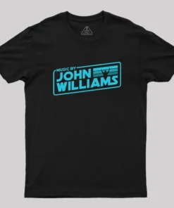 Music by John Williams Blue Shadow Geek T-Shirt