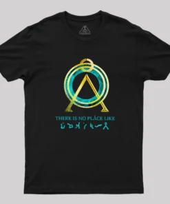 Alternative view of There Is No Place Like Home Vintage Stargate Geek T-Shirt