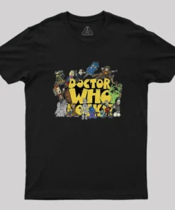 Alternative view of Time TARDIS Fan Club Geek T-Shirt