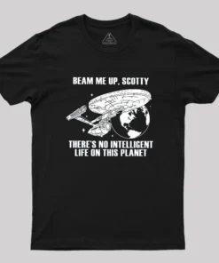 Alternative view of Beam Me Up Geek T-Shirt