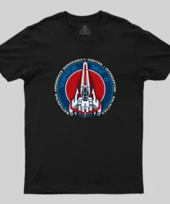 Alternative view of Battlestar Viper MKII Geek T-Shirt