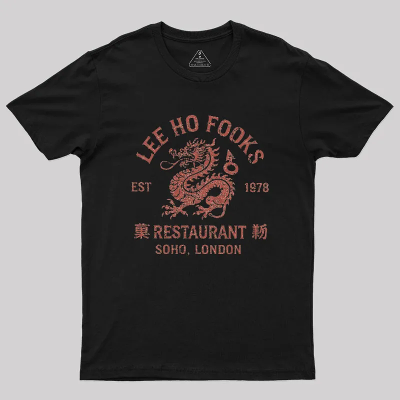 Lee Ho Fooks Chinese Restaurant Soho London Geek T-Shirt - Image 2