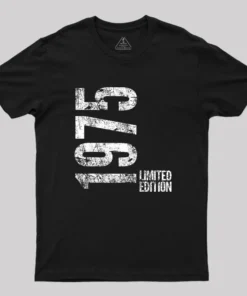 Years Old Vintage 1975 Geek T-Shirt