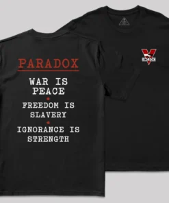 INGSOC Front and Back Printed Geek T-Shirt