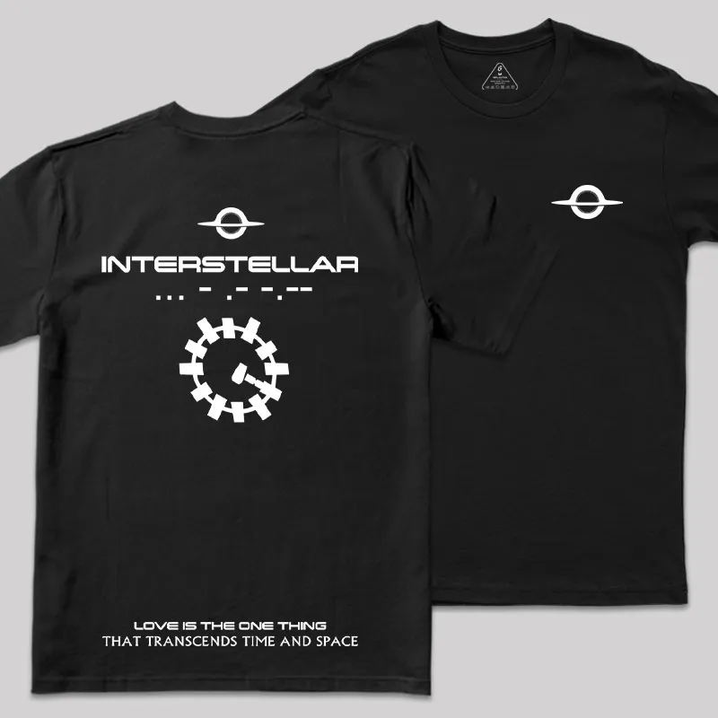 Interstellar Front and Back Printed Geek T-Shirt - Image 2