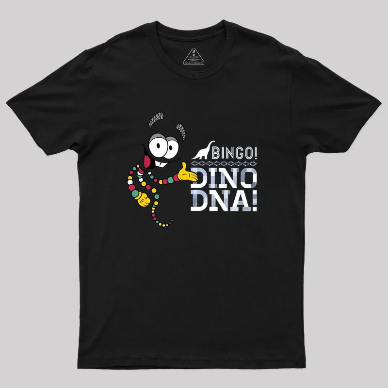 Jurassic Bingo Geek T-Shirt - Image 3