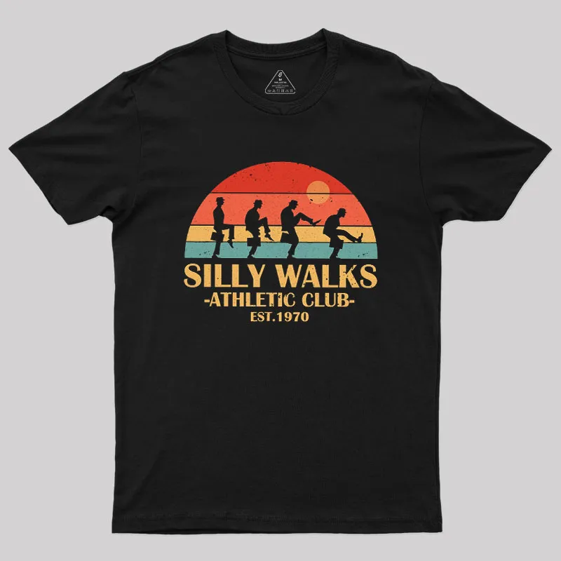 Silly Walks Athletic Club Geek T-Shirt