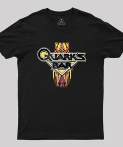 Alternative view of Quark's Bar Geek T-Shirt