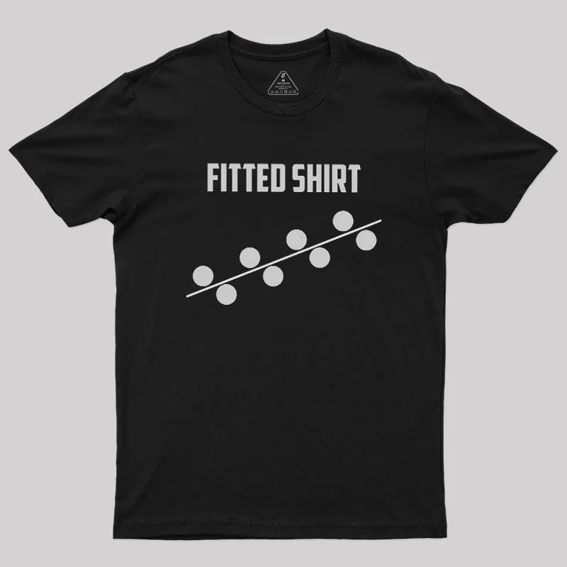 Machine Learning Fitted Shirt Geek T-Shirt