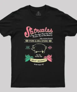 Satriale's Pork & Deli Store Meat Market Geek T-Shirt