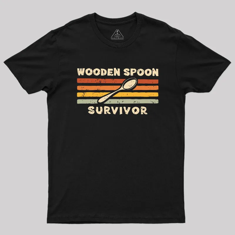 Wooden Spoon Survivo Geek T-Shirt - Image 2