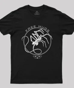 Alternative view of Free Hugs Geek T-Shirt