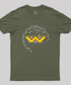 Alternative view of WEYLAND YUTANI Geek T-Shirt