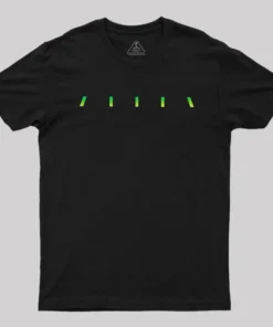 Alien Green Geek T-Shirt