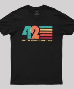 The Answer Is 42 Geek T-Shirt