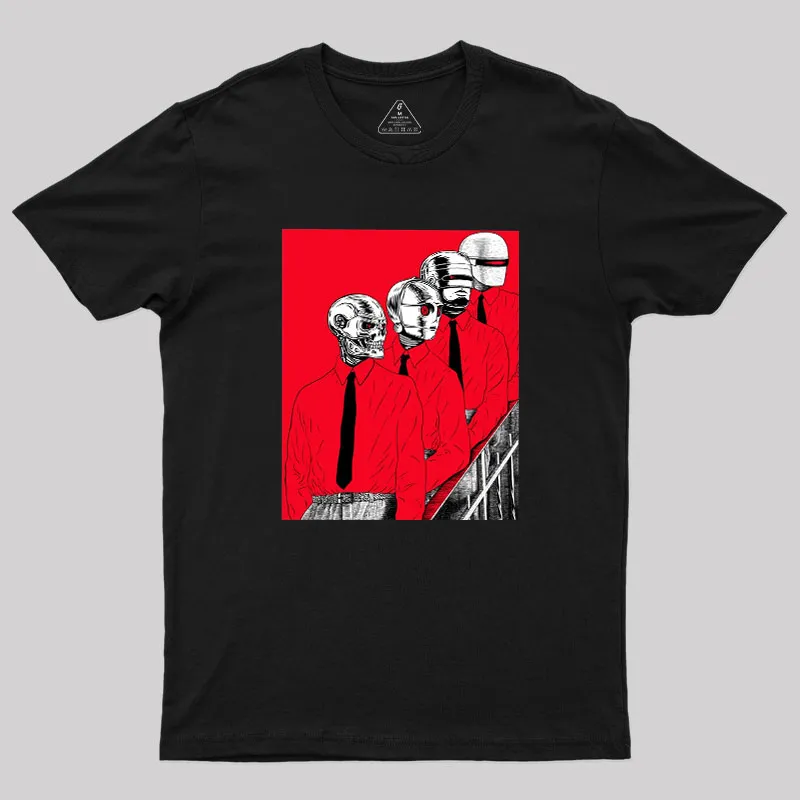 The Man Machines Geek T-Shirt