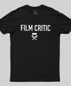 Film Critic Geek T-Shirt