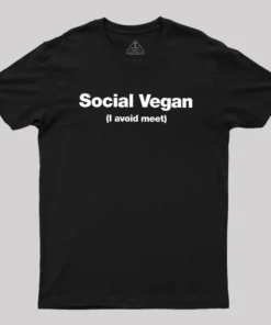 Social Vegan Geek T-Shirt