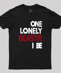 One Lonely Beastie I Be Geek T-Shirt