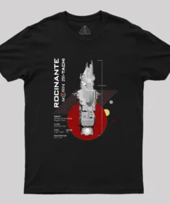 The Expanse Rocinante Ship Geek T-Shirt