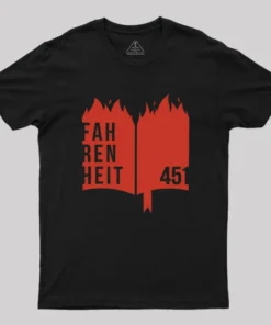 Fahrenheit 451 Geek T-Shirt